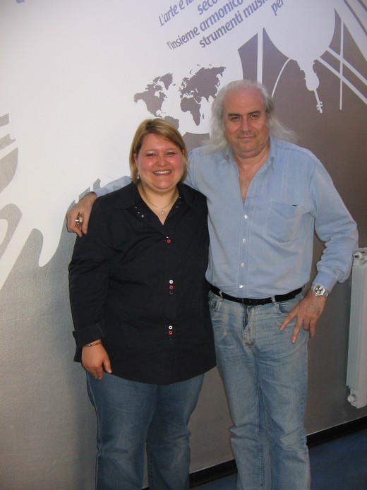 Franco Mussida PFM con Miriam Colletto